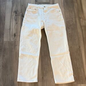 Rag & Bone Cream White Jeans. New without tags.  Color Optic White.  97% Cotton
